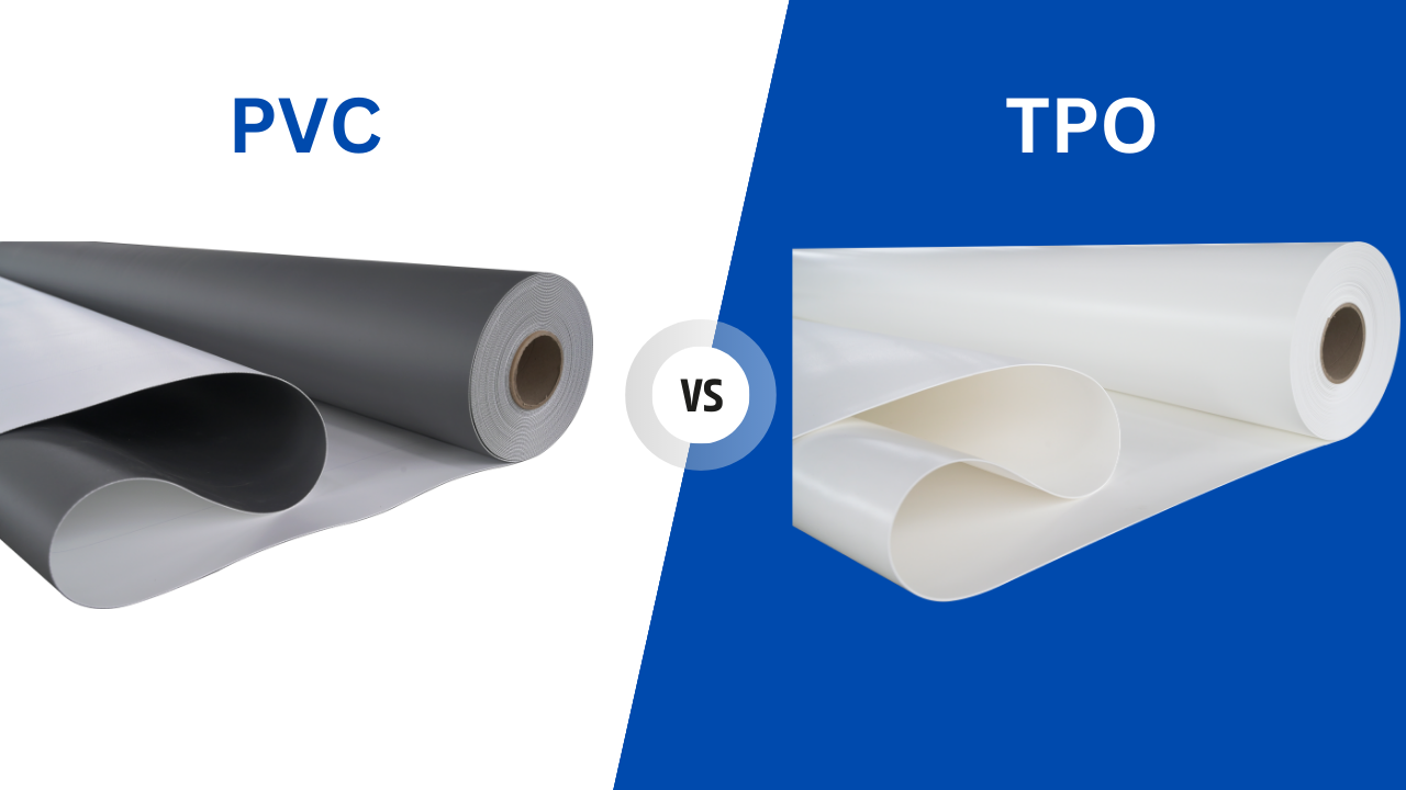 Diferencia entre membranas para tejados de PVC y TPO - Canlon