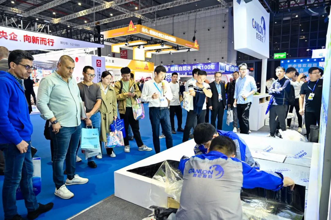 CANLON estableci&oacute; un &aacute;rea de demostraci&oacute;n de construcci&oacute;n en el sitio