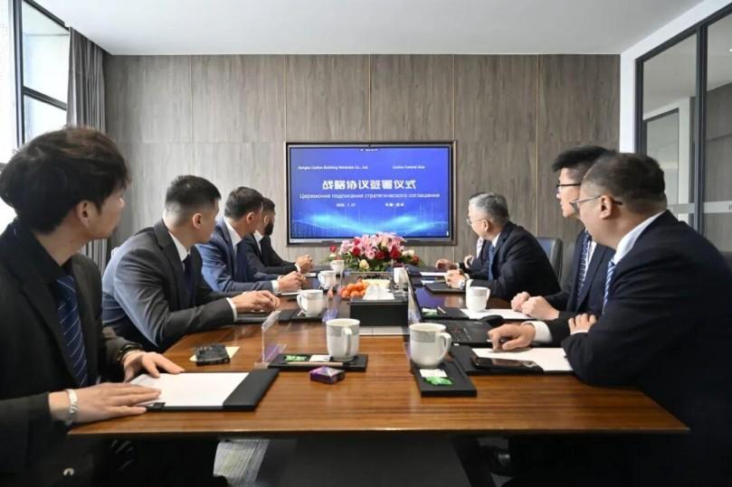 Canlón Internacional | Al profundizar su presencia en Kazajstán, Canlon Central Asia celebró con éxito la ceremonia anual de firma del acuerdo estratégico.