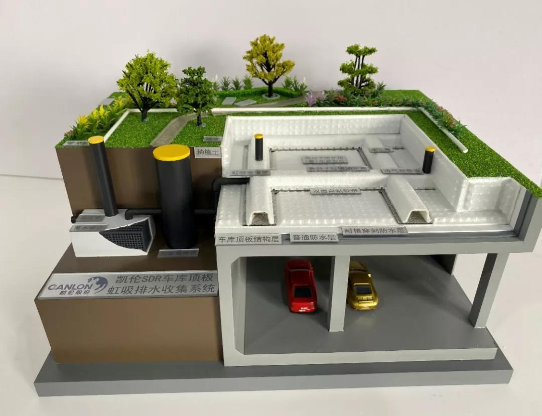 Técnico CANLON |Sistema de drenaje transpirable: SDR Sponge City Siphon Drainage Collection Systems 