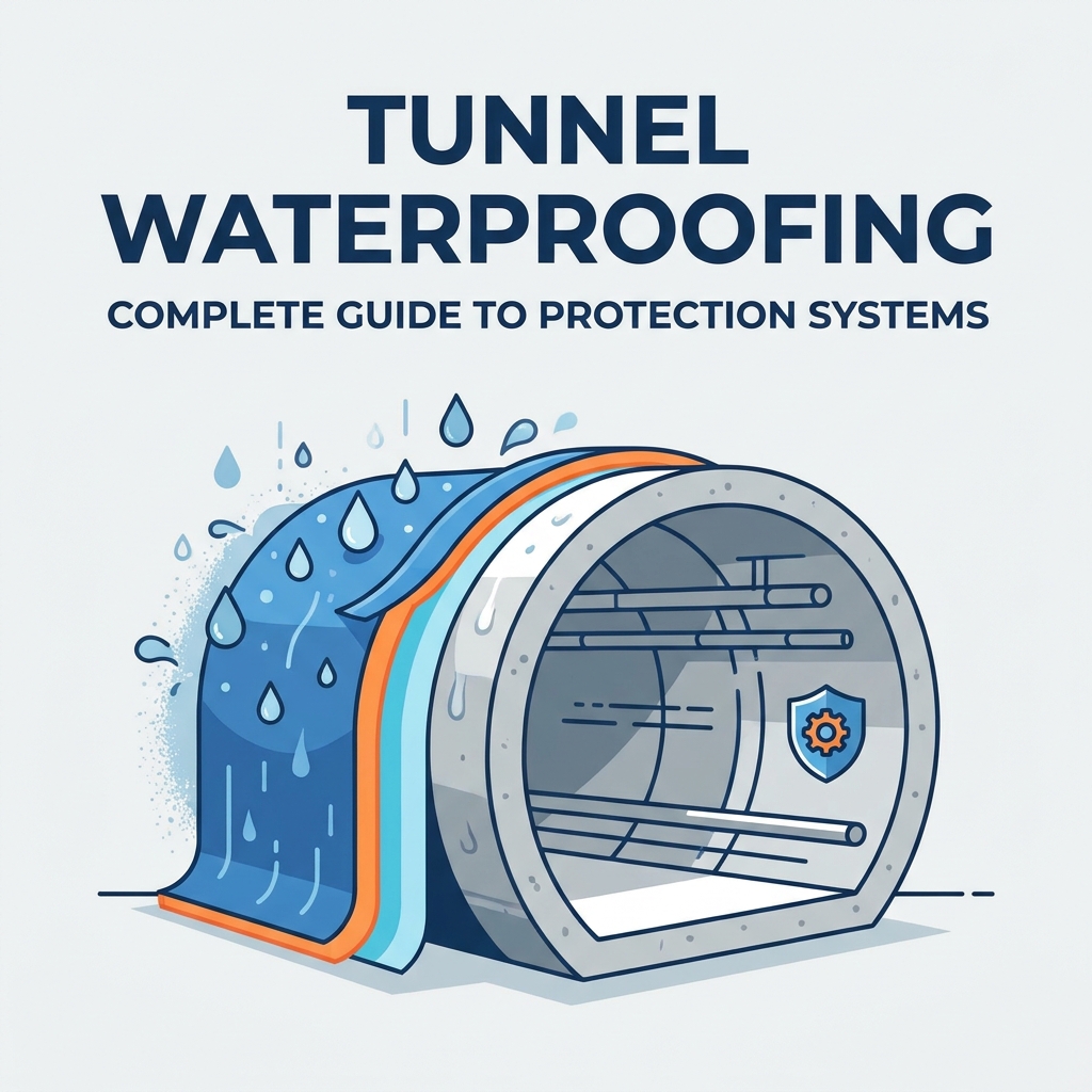 Impermeabilización de túneles: guía completa de sistemas de protección de túneles subterráneos