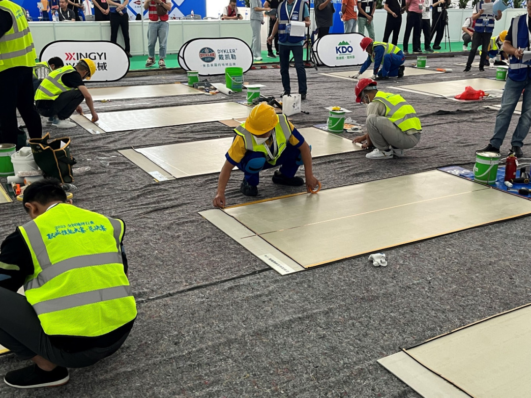Cañón de enfoque |Canlon Flooring: Competencia nacional de habilidades vocacionales de la industria de pisos 2023 ¡Materiales oficiales designados!