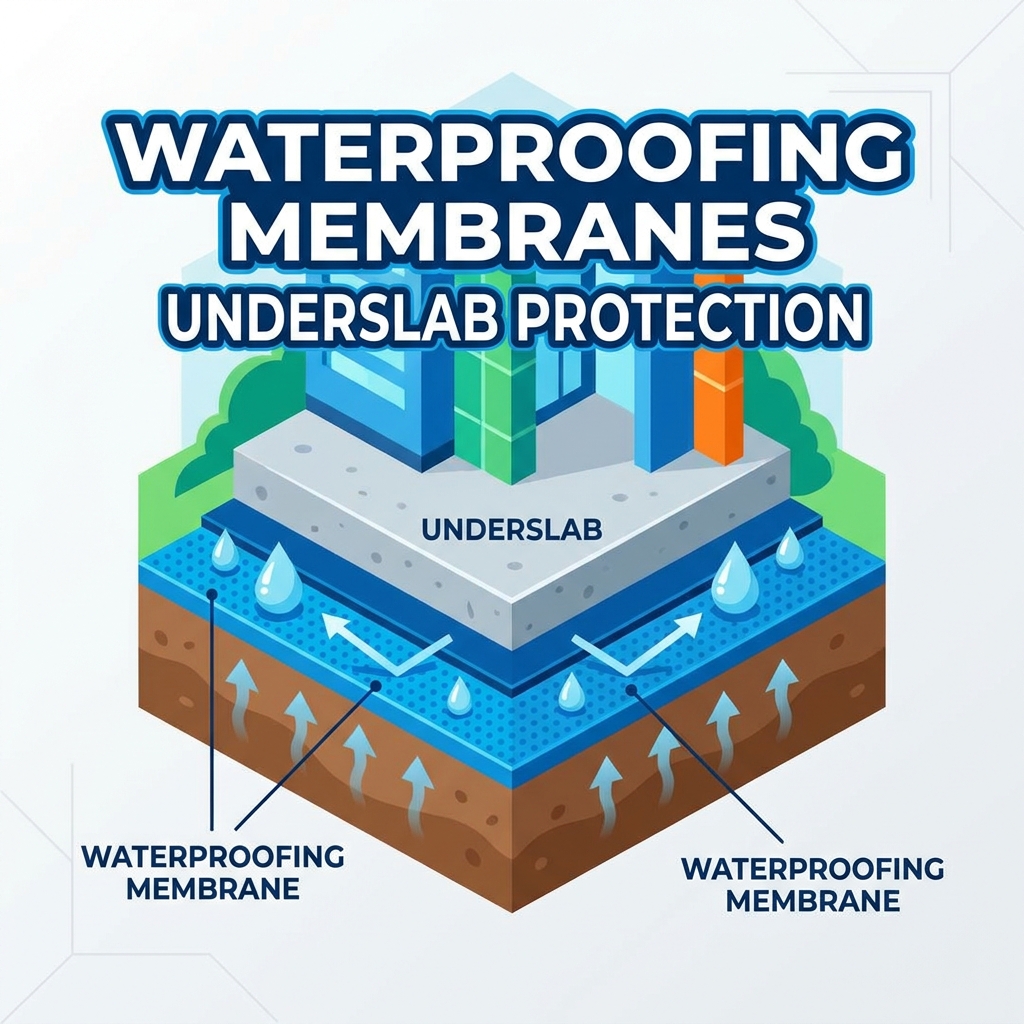 Cómo las membranas impermeabilizantes para cimientos garantizan una protección eficaz contra el agua para las losas
