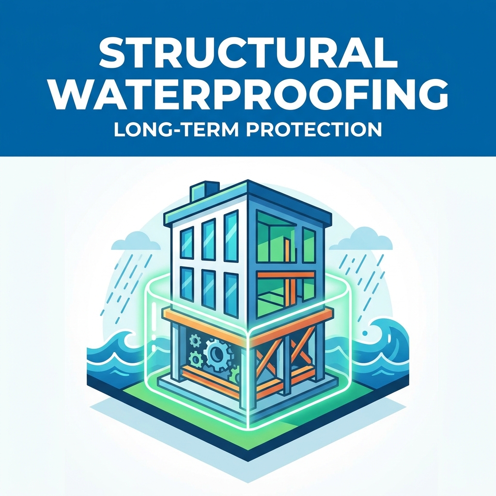 Por qué la impermeabilización estructural es fundamental para la protección de estructuras de edificios a largo plazo